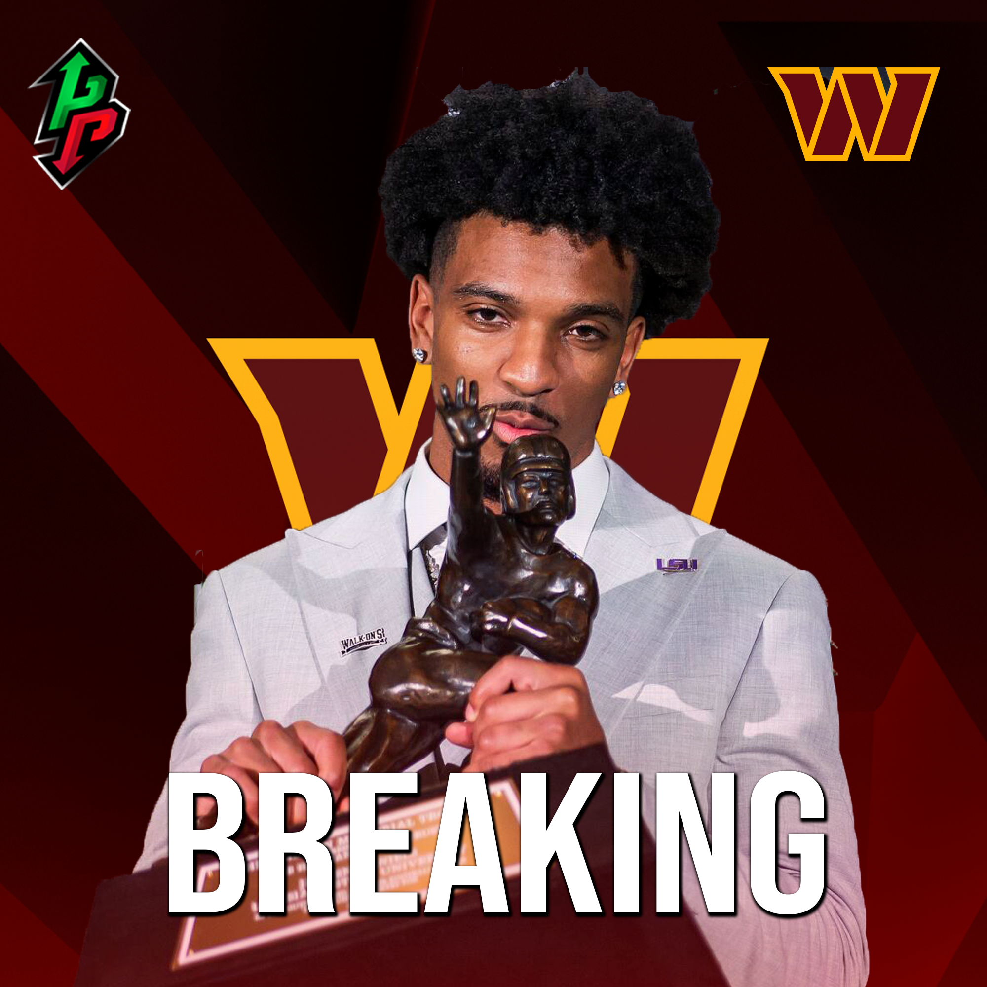 The Commanders Finalize 4-Year, $37.7 Million Deal with Jayden Daniel