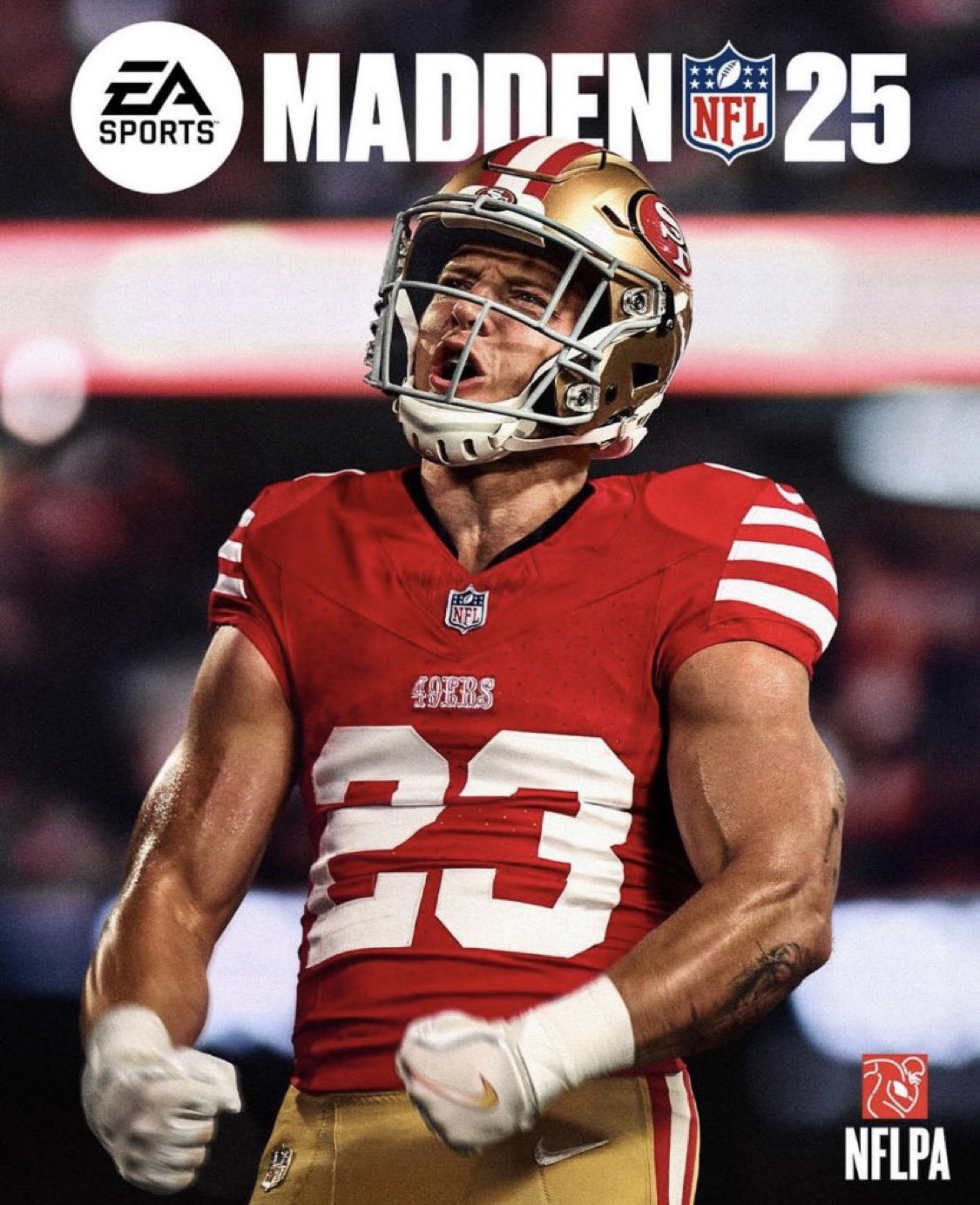 Christian McCaffrey Named Madden 25 Cover Athlete