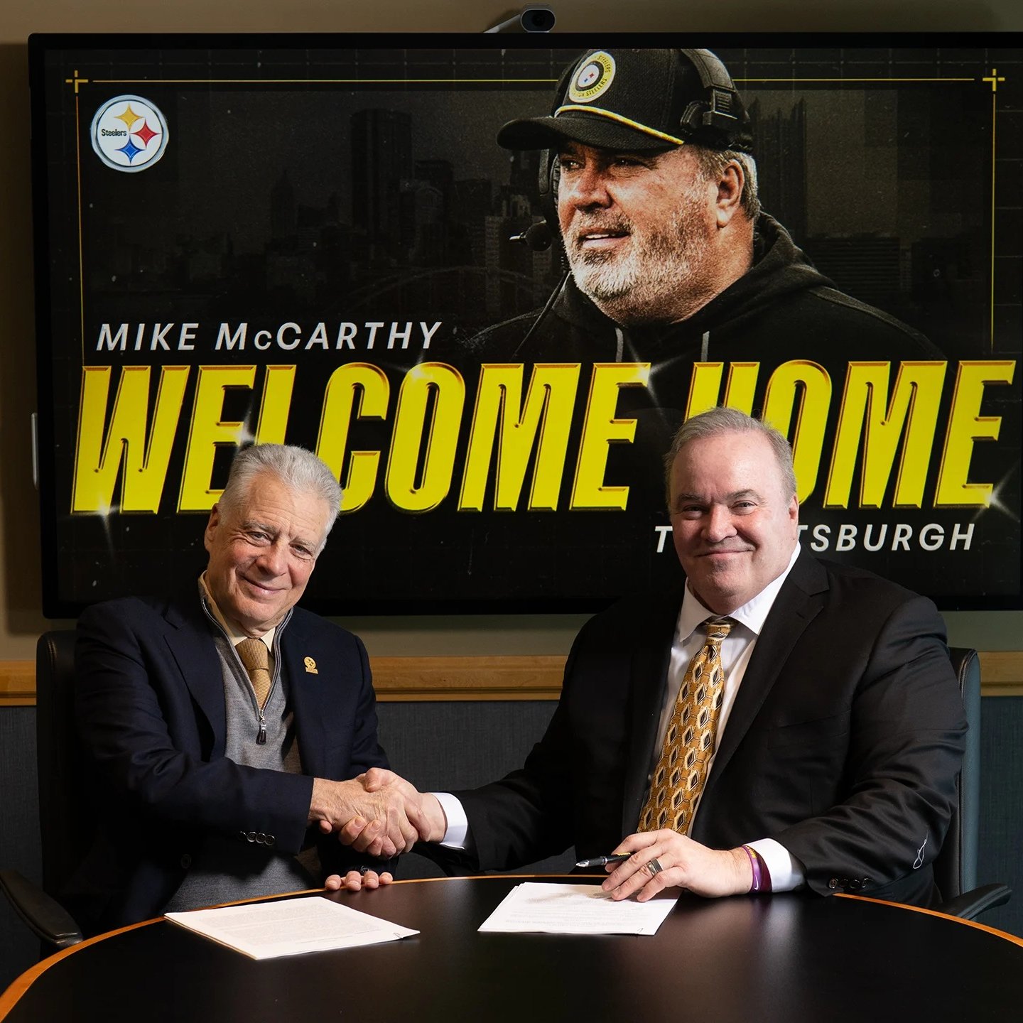 Mike McCarthy Introduced as Steelers Head Coach