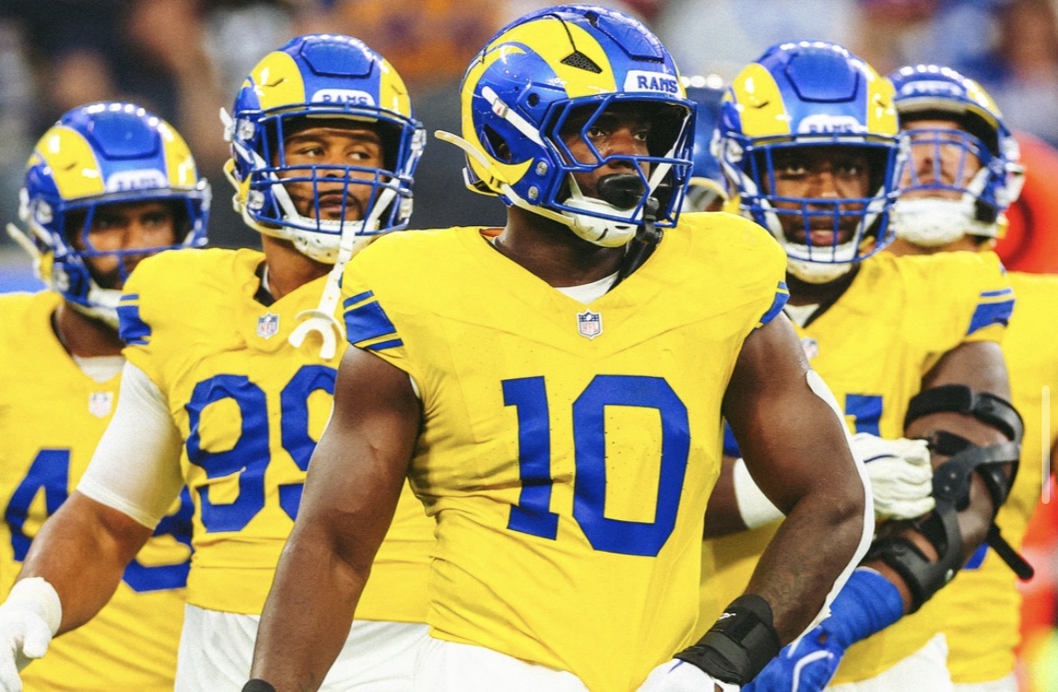 Rams return to form as Dart’s early injury crushes Giants’ hopes
