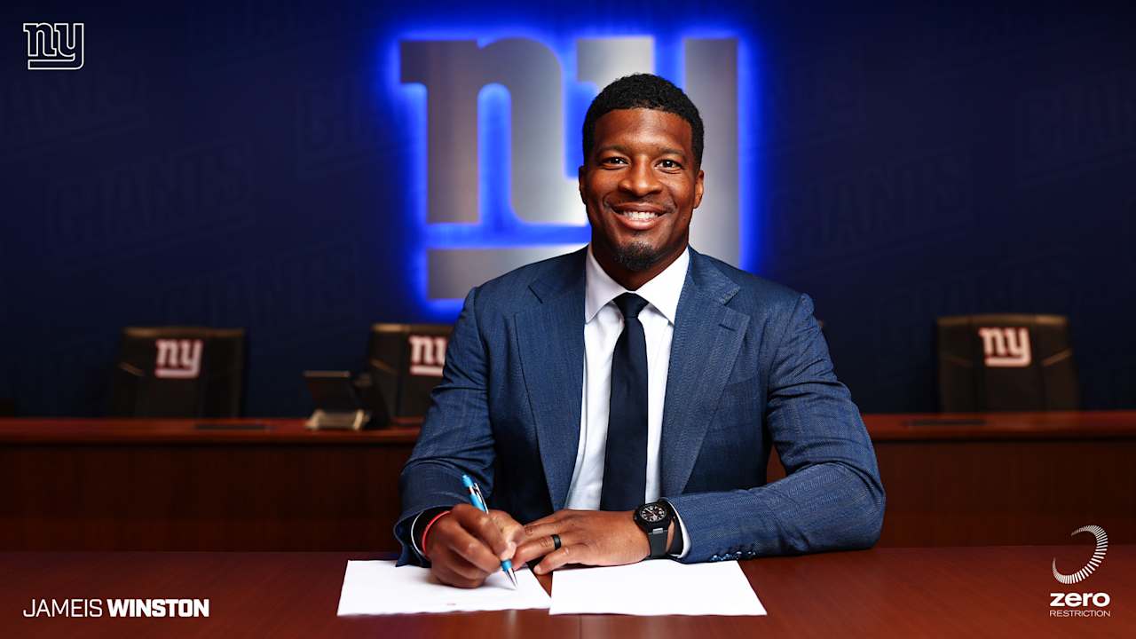 Giants Sign Jameis Winston to 2-Year, $13M Extension