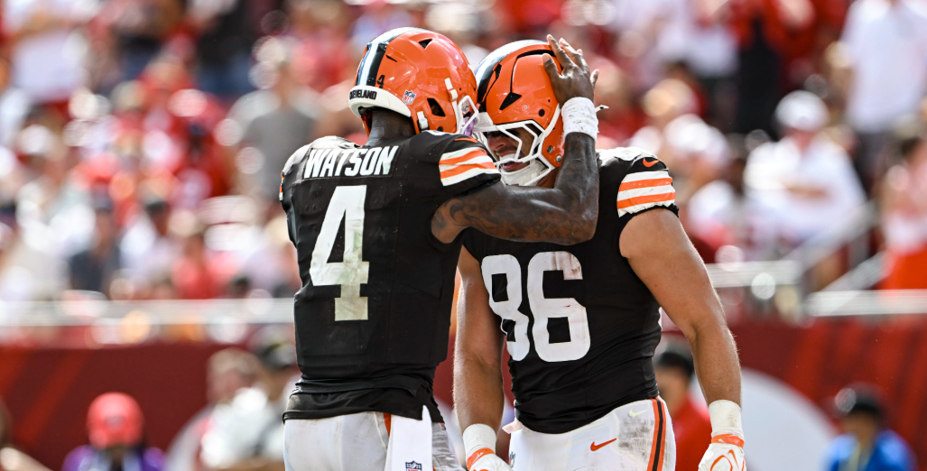 Browns claim unlikely victory amid severe Tampa Bay weather