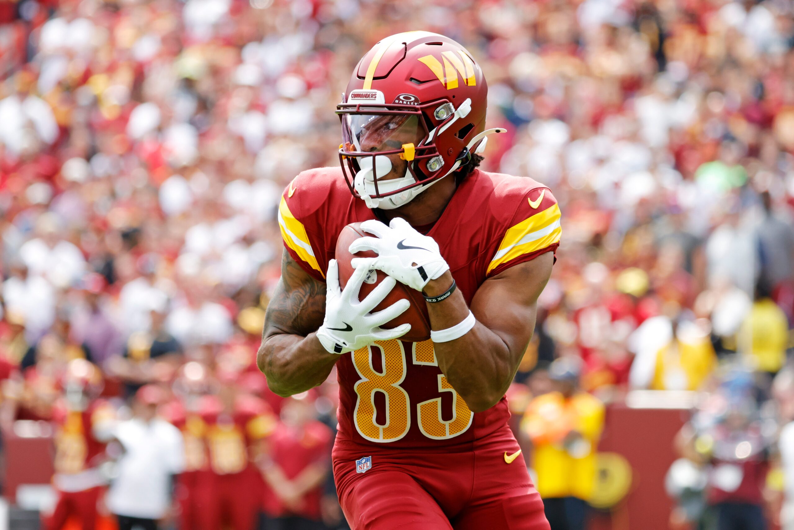 Commanders WR Jaylin Lane Suffers Fractured, Dislocated Ankle, Likely Done for Season